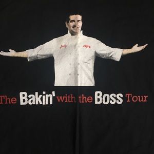 Vtg Cake Boss Tour T Shirt Mens L Buddy Valastro